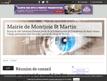 Tablet Screenshot of mairie.montjoiesaintmartin.over-blog.fr