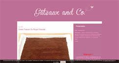 Desktop Screenshot of gateauxandco.over-blog.com