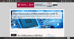 Desktop Screenshot of flipvideocamcorderconverter.over-blog.com