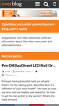 Mobile Screenshot of flipvideocamcorderconverter.over-blog.com