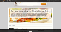 Desktop Screenshot of cuisine-chimique.over-blog.com