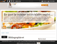 Tablet Screenshot of cuisine-chimique.over-blog.com