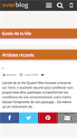 Mobile Screenshot of ecole-la-vie.over-blog.fr