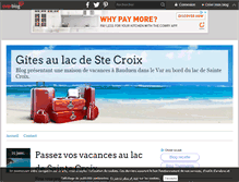 Tablet Screenshot of lacsaintecroix.over-blog.com