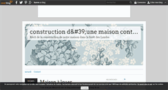 Desktop Screenshot of construcmaison.over-blog.com