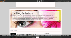 Desktop Screenshot of larima.over-blog.com