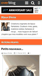 Mobile Screenshot of eliottebijoux.over-blog.fr