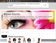 Tablet Screenshot of eliottebijoux.over-blog.fr