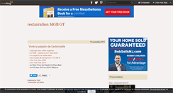 Desktop Screenshot of mgb-gt.over-blog.com