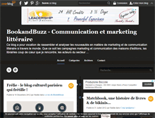 Tablet Screenshot of bookandbuzz.over-blog.com