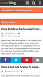 Mobile Screenshot of canadanews.over-blog.com