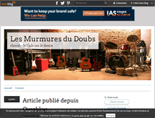 Tablet Screenshot of lesmurmuresdudoubs.over-blog.com