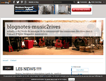 Tablet Screenshot of blognotes-music2rives.over-blog.fr