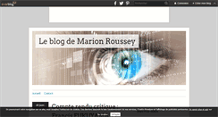 Desktop Screenshot of marion-roussey.over-blog.com