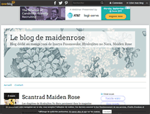 Tablet Screenshot of maidenrose.over-blog.com