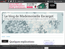 Tablet Screenshot of escargot-land.over-blog.com