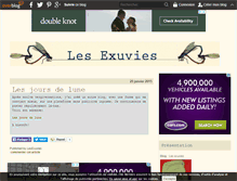 Tablet Screenshot of exuvie.over-blog.fr