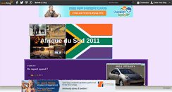 Desktop Screenshot of afrique-du-sud-2011.over-blog.com