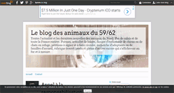 Desktop Screenshot of animauxdu59et62.over-blog.com