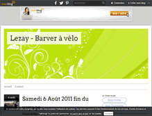 Tablet Screenshot of lezaybarvervelo.over-blog.com