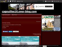 Tablet Screenshot of cagouilles16.over-blog.com