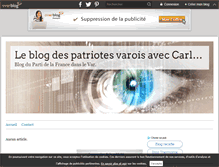 Tablet Screenshot of lespatriotesvaroisaveccarllang.over-blog.com