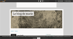 Desktop Screenshot of mariebardet.over-blog.com
