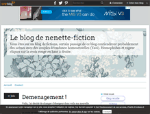 Tablet Screenshot of nenette-fiction.over-blog.com