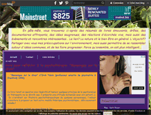 Tablet Screenshot of marie.nature.over-blog.fr