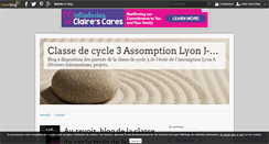 Desktop Screenshot of classedecycletrois.over-blog.fr