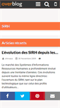 Mobile Screenshot of infosirh.over-blog.com