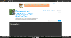 Desktop Screenshot of gregval.over-blog.com