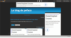 Desktop Screenshot of pefaco.over-blog.fr