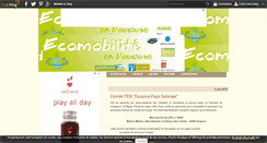 Desktop Screenshot of ecomobilite.vaucluse.over-blog.com