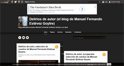 Desktop Screenshot of deliriosdeautor.over-blog.es