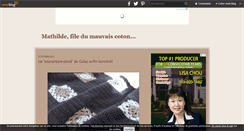 Desktop Screenshot of mathilde-nicolas.over-blog.com