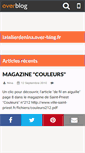 Mobile Screenshot of latelierdenina.over-blog.fr