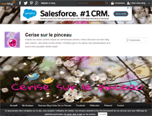 Tablet Screenshot of cerisesurlepinceau.over-blog.com