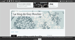 Desktop Screenshot of guyroulier.over-blog.com