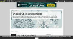 Desktop Screenshot of digitalcreations.over-blog.com