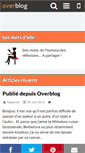 Mobile Screenshot of lesmotsdelle.over-blog.com