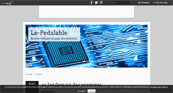 Desktop Screenshot of le-pedalable.over-blog.com