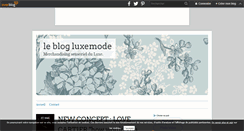 Desktop Screenshot of luxemode.over-blog.com