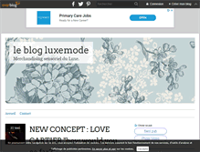 Tablet Screenshot of luxemode.over-blog.com