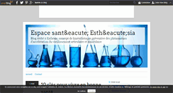 Desktop Screenshot of esthesia.over-blog.com