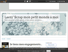 Tablet Screenshot of laezy-scrap.over-blog.com