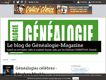 Tablet Screenshot of genealogie-magazine.over-blog.com