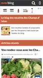 Mobile Screenshot of lesrecettesdeschampsdialou.over-blog.com