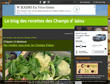 Tablet Screenshot of lesrecettesdeschampsdialou.over-blog.com