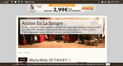 Desktop Screenshot of animeenlasangre.over-blog.es